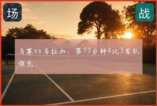 马赛vs马拉加,第73分钟4比3客队领先
